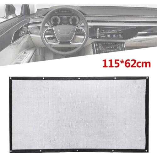 Mayitr 1 set Pets Dog Pet Car Front Seat Guard Barrier Safety Net Van Auto Protector Mesh 115x62cm Accessories