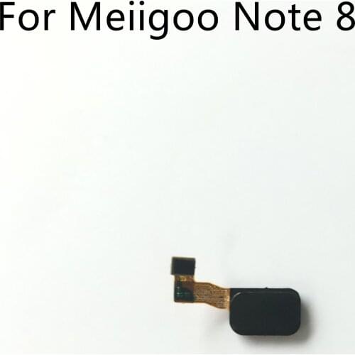Meiigoo Note 8 Used Fingerprint Sensor Button With Flex Cable FPC For Meiigoo Note 8 MTK6750T 5.99 inch 2160x1080 Smartphone