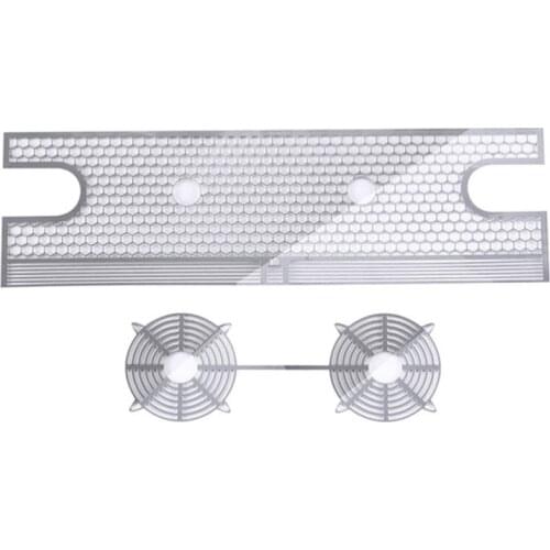 RC Metal Grille Water Tank Sheet Cooling Case Plate for 1:10 Trx-4 New Ford Bronco RC Car Parts