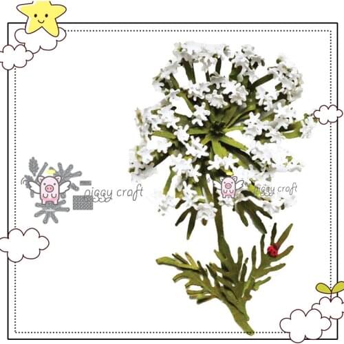 Mmao Crafts Metal Steel Cutting Dies Little snowflake flower Stencil For DIY Scrapbooking Paper/photo Cards Embossing Dies