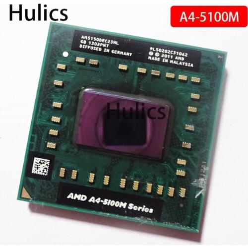 Hulics Original AMD A-series A4 5100M Series A4-5150M A4 5150M AM5150DEC23HL PGA laptop notebook CPU processor Socket FS1