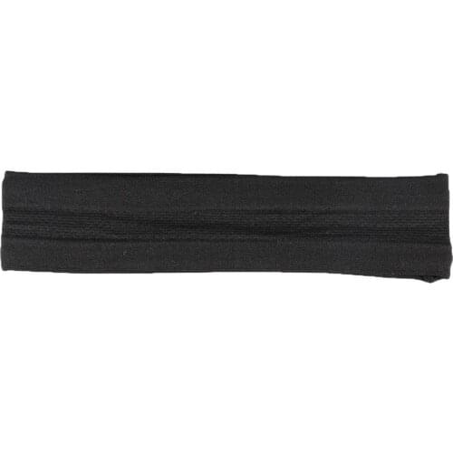 Sweatband Elastic Slip-proof Skin-friendly Pure Color Sun-proof Athletic Headband for Adult
