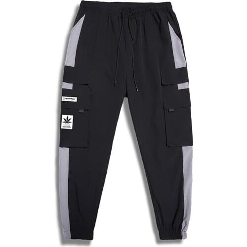 Plus 7XL 6XL 5XL Track Pants Mens Multi Pockets Cargo Harem Pants Hip Hop Casual Male Tatical Joggers Trousers Fashion Casual