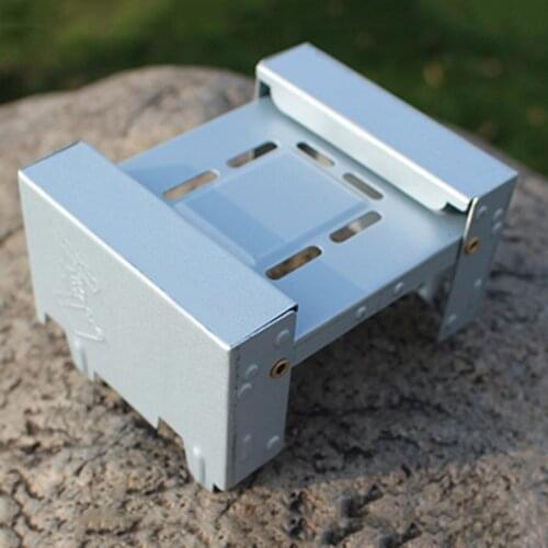 Outdoor Portable Mini Cooking Stove Picnic Cooker Barbecue Solid Fuel Alcohol Burners Oven Foldable backpacking camping