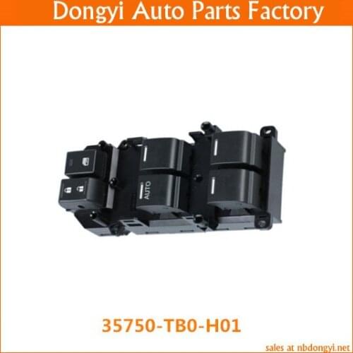 High quality Power Window control switch for 35750-TB0-H01 35750TB0H01