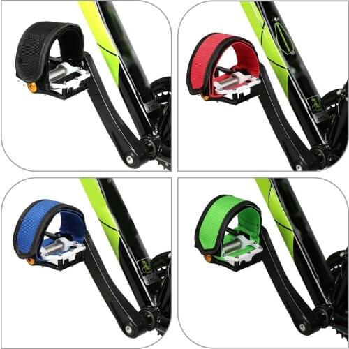 1pc Nylon Bike Fixed Gear Pedal Strap Anti-Slip Bicycle Extended Foot Pedals Bands Cycling Fixie Cover Riding Accessories