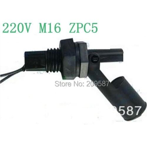 2 Plastic Side Mounted Liquid Level Float Sensor Switch 220V M16 ZPC5