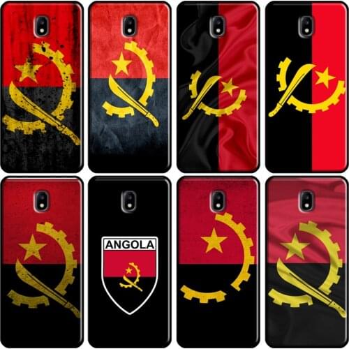 Angola flag Cover For Samsung Galaxy J1 J3 J4 J5 J6 J7 2016 2017 A3 A5 A6 A8 A9 J2 Core J8 2018 Cover