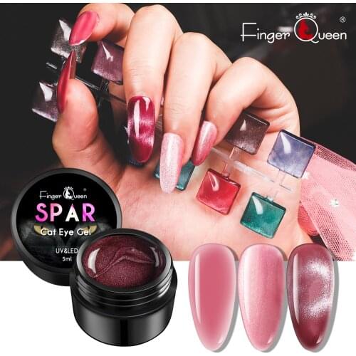 Cat Eye Gel Ice Spar Gel Polish Magnetic Nail Art Varnishes