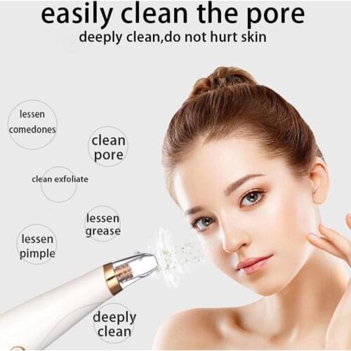 Vacuum Suction Electric Blackhead Remover Face Pimple Extraction Facial Deep Pore Acne Removal Skin Care Device