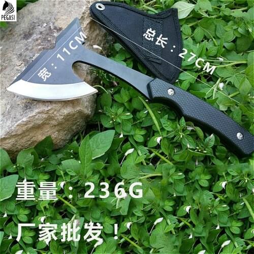 PEGASI Multi-purpose outdoor tactical axe camping axe chopping axe chopping axe household axe survival outdoor axe