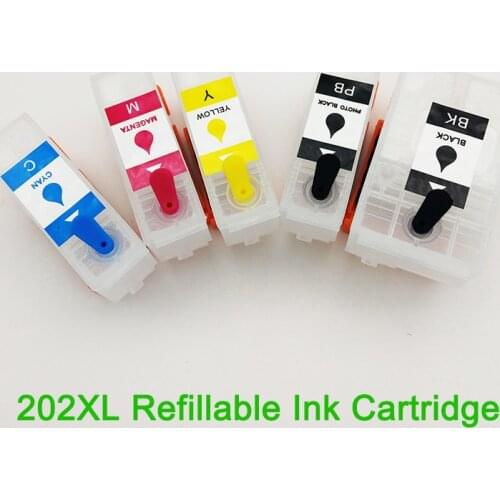 Vilaxh T202XL 202XL Refillable Ink Cartridge without Chip for Epson Expression premium XP-6000 XP-6005 XP-6001 XP-6100 Printer