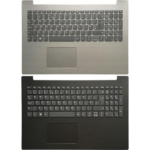 NEW UK laptop keyboard for Lenovo IdeaPad 320-15 320-15IAP 320-15AST 320-15IKB with Palmrest Upper Case Keyboard Bezel Cover