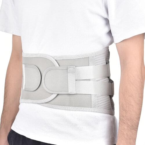 Lumbar Support Belt 5 Steel Plate With Self Heating Pad Back Waist Support Adjustable Waist Support Brace Lumbar Massage Band