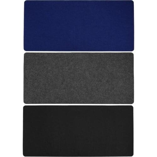 Simple Design Office Computer Desk Mat Modern Table Mouse Pad Wool Felt Laptop Desk Cushion Mat Useful Office Gadget