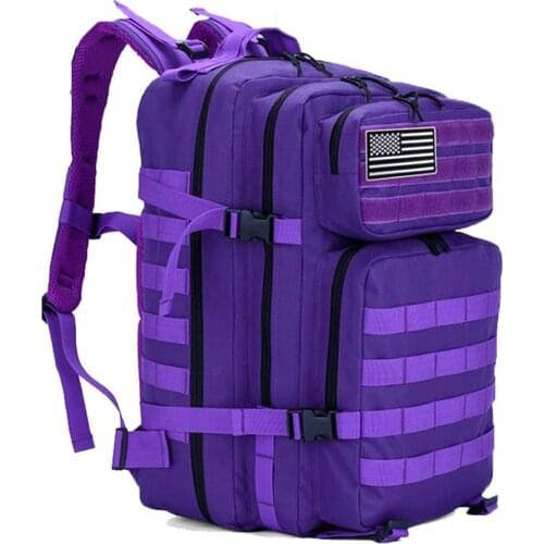 45L Tactical Backpack 1000D Military Molle Bag Assault Rucksack Pack Computer Bag EDC Molle Pack Camping Hunting Backpack