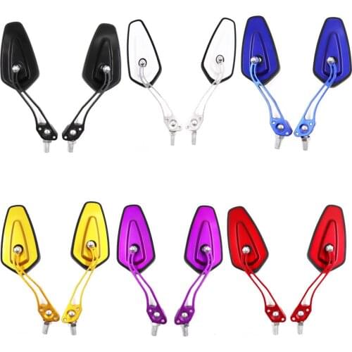 Universal Motorcycle Rearview Mirrors 8mm 10mm For Honda For Suzuki For Yamaha For Kawasaki