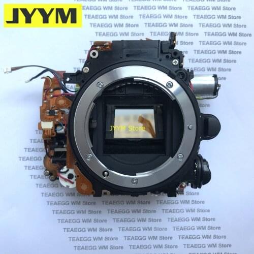 Used For Nikon D7100 Front Body Main Frame Mirror Box with Shutter Aperture Motor Diphragm Unit Camera Repair Part Replacement
