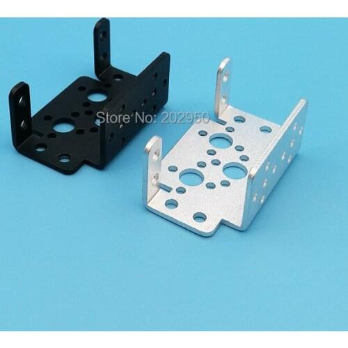 10pcs/lot Aluminum Multipurpose Brackets For Standard Servos And Robot Arm Mechanical Robot Mount Wholesale Retail