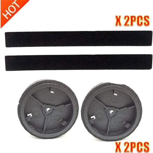 2 Original Caster Wheels + 2 wheel Tire/Tyre for iRobot braava 380 380t 320 390 381 390T Mint Plus 4200 5200C Replacement parts