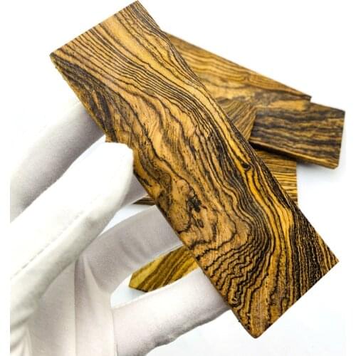 2 set Mexico Huanghua pear golden sandalwood raw wood handle making DIY wood cutter making handmade raw wood