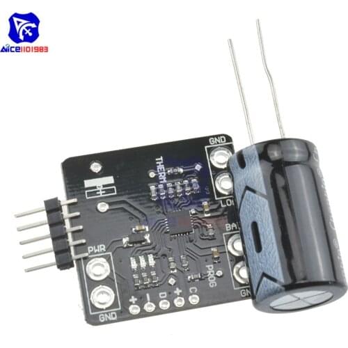 Diymore MCP73871 Lipoly Lithium Li-on Polymer Battery Charger Board 3.7V 4.2V with Capacitor