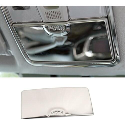 For Hyundai Creta IX25 2016-2018 Glasses Case Storage Box Cover Trim Frame Stainless Steel Interior Moulding Sticker