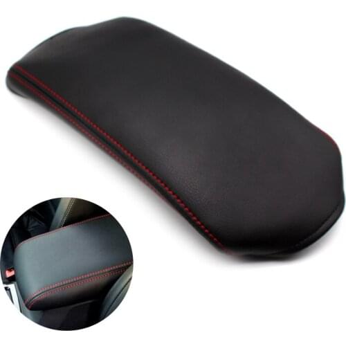 For Toyota RAV4 2017 2018 Car Center Console Armrest Box Microfiber Leather Cover