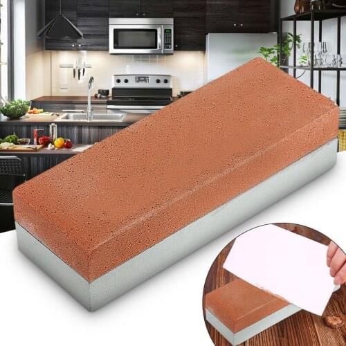 240-800 Grit Double-Sided Sharpening Stone Base Whetstone Kitchen Sharpening Tool Accessories Easy To Use