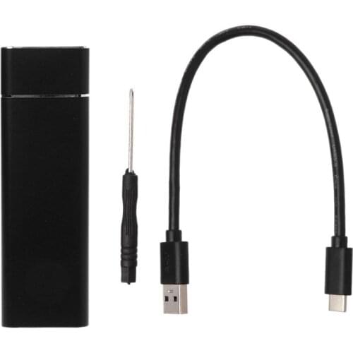 USB 3.0 to M.2 SSD Mobile Hard Disk Box Adapter Card External Enclosure Case for m2 SATA SSD USB 3.1 2230/2242/2260/2280