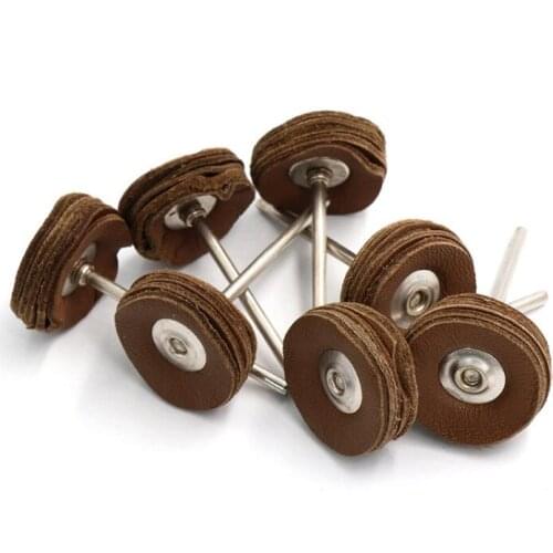 2.35mm handle leather grinding head polishing discs