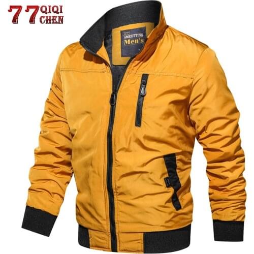 Bomber Military Jackets Men Autumn Warm Army Combat Tactical Pilot Jacket Male Casual Vintage Plus Size Thick Cotton Coat
