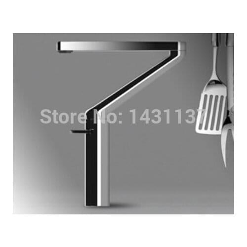Fashion total brass top high quality unique design single lever hot and cold swivel kitchen sink mixer taps