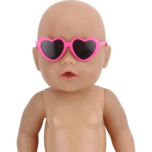 Glasses Fit For 43cm Dolls Baby Reborn Accessories