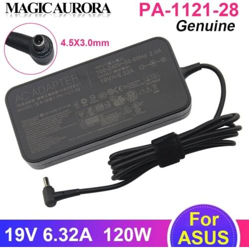 Genuine Adapter 19V 6.32A PA-1121-28 Laptop Power Supply 120W For ASUS ROG Gaming Laptop ADP-120RH B G501JW GTX960M Charger