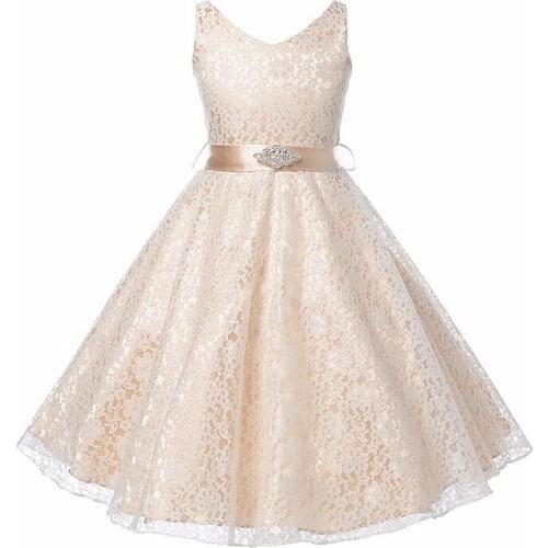 6p264 Baby Girls Dress 2017 New summer dresses tutu dresses Lace wholesale baby boutique clothing