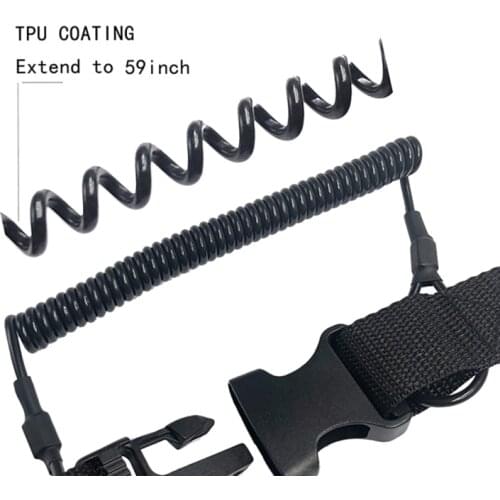 Diving Camera Lanyard Spring Coil Camera Scuba Diving Quick Release Buckle Clips Underwater Pool Accessories