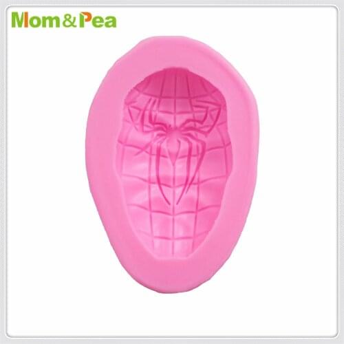 Mom&Pea MPA1944 Spider Silicone Mold Cake Decoration Fondant Cake 3D Mold Food Grade