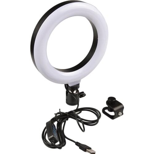 LED Ring Light for Computer Laptop Video Conference Dimmable Circle Lights