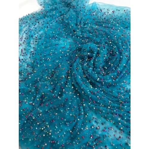 SYJ-7287 African French Lace Fabric good looking Embroidered Tulle Lace Fabric