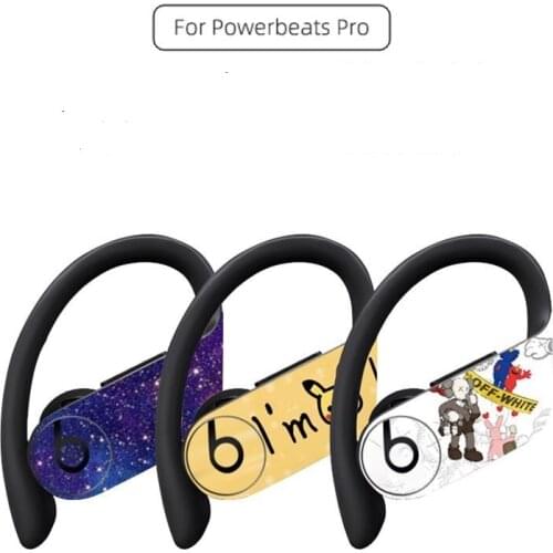 Headphone Sticker Universal Vinyl Decal Skin for Powerbeats Pro Wireless Headphone screen protector