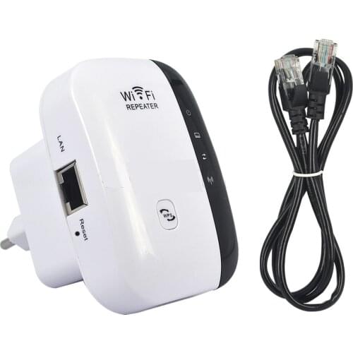 300Mbps WiFi Repeater WiFi Extender Amplifier WiFi Booster Wi Fi Signal 802.11N Long Range Wireless Wi-Fi Repeater Access Point