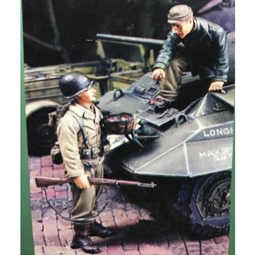 1/35 Resin Figure Model Kit Unassambled Unpainted 00632(NO TANK)