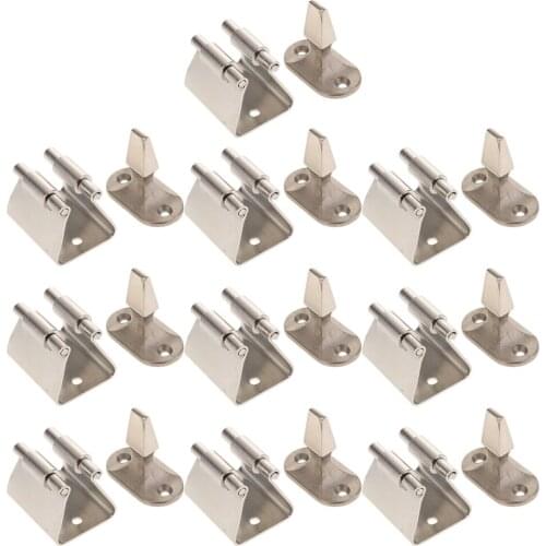 10pc Boat Cabinet Door Latch Catch Stainless Steel Marine Hatch Lock Bolt