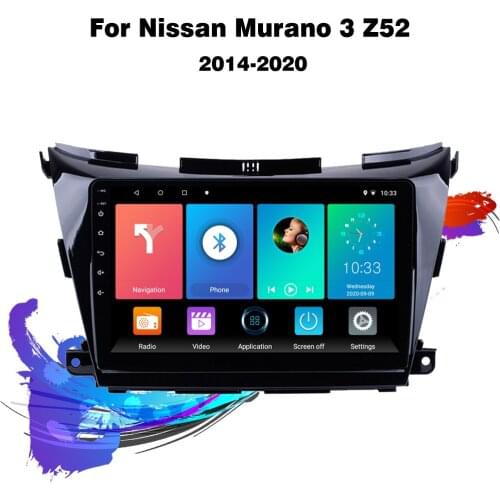 Eastereggs For Nissan Murano 3 2015-2020 10.1" 2.5D Android 8.1 Car multimedia GPS Player Car Radio Stereo Head Unit Navigation
