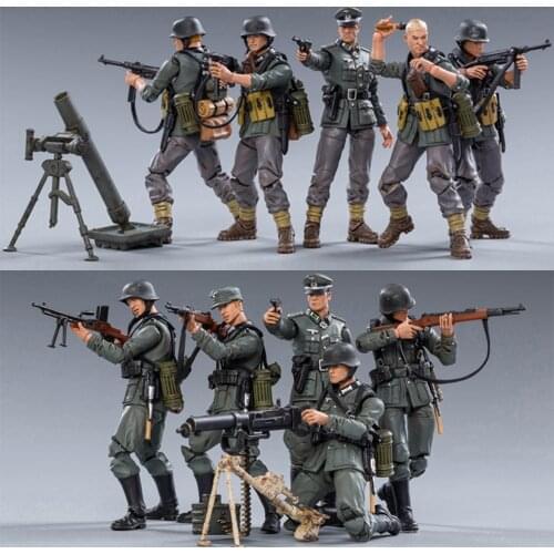 1:18 Action Figure Prop Germany Wehrnacht Soldier Officer Mountain Division Collectible Toy Military Model WWII Christmas Gift