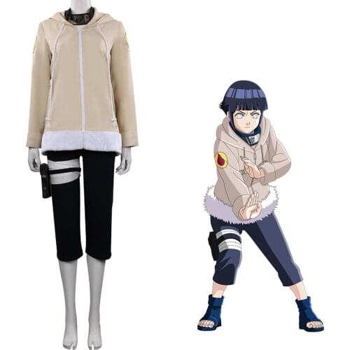 Kids Hinata Hyuuga Cosplay Costume Outfits Halloween Carnival Suit