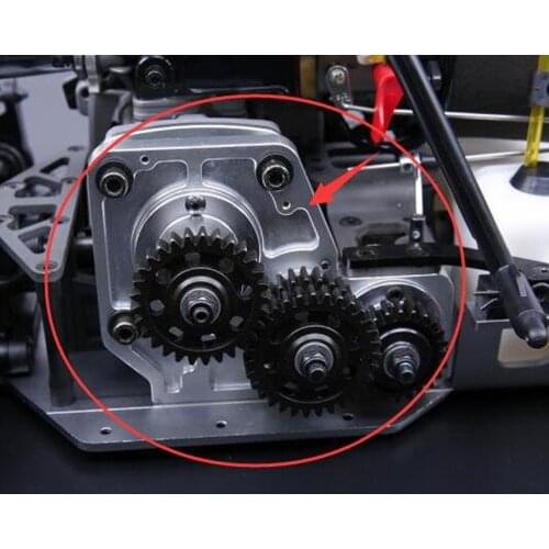 CNC machining Aluminum alloy Clutch cup gear support set assembly for 1:5 scale hpi racing 4wd baja 5B rc car Spare Parts