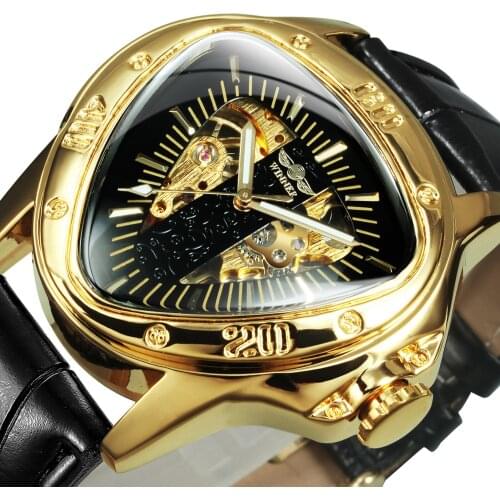 WINNER Automatic Watch Men Military Watches Mens 2020 Luxury Brand Skeleton Dial Casual Mechanical Wristwatch Gift часы женские