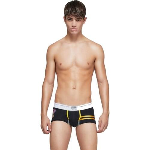 New Mens Underwear Cotton Low Rise comfortable sexy male Tracksuit Home Casual Shorts boxer- 5 Colors Choice